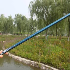 1PCS-270cm 106.29inch Fiberglass Fishing Rod - Suitable For Fly Fishing, Stream - Short Section Portable Carry (Option: Defaulttitle)